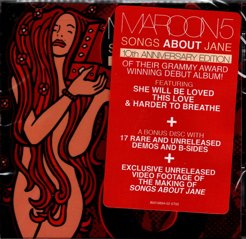 CD x 2 Maroon 5 - Songs About Jane