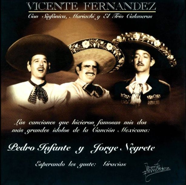 CD Vicente Fernández - Con Sinfónica, Mariachi y el Trío Calaveras