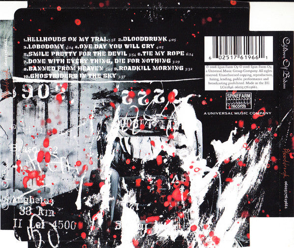 CD Children Of Bodom ‎– Blooddrunk