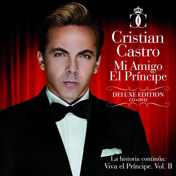 CD + DVD  Cristian Castro ‎– Mi amigo el príncipe