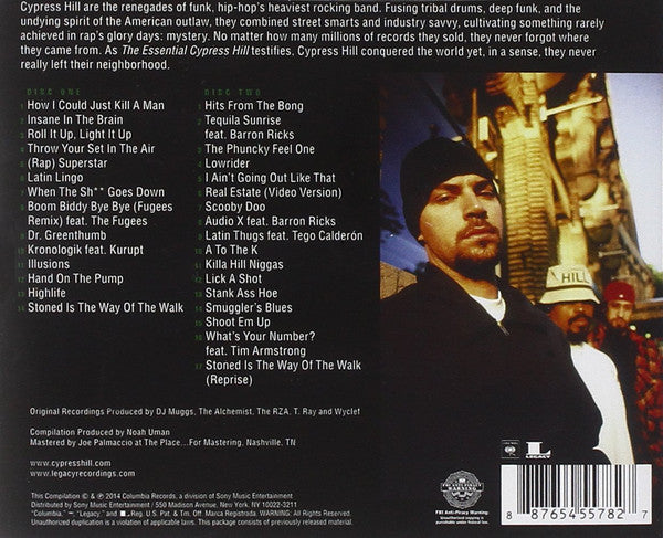CDX2 Cypress Hill ‎– The Essential Cypress Hill