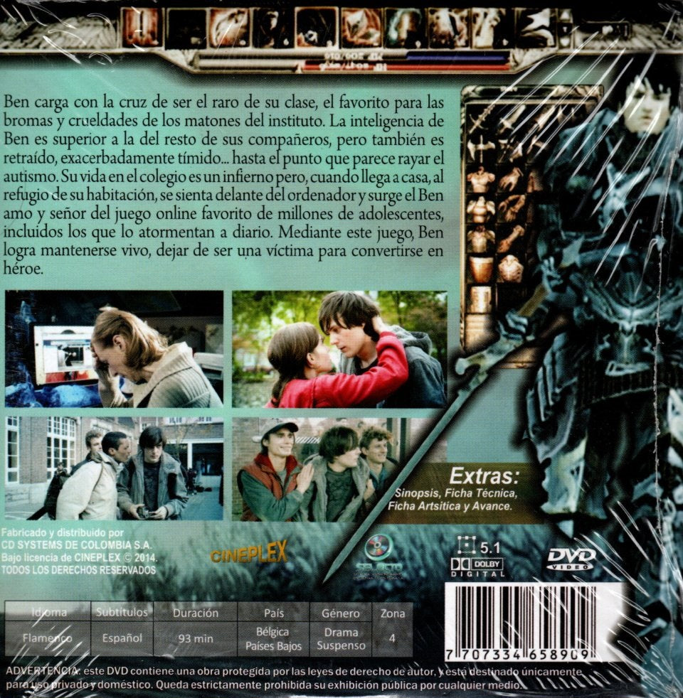 DVD Ben X - Nic Balthazar