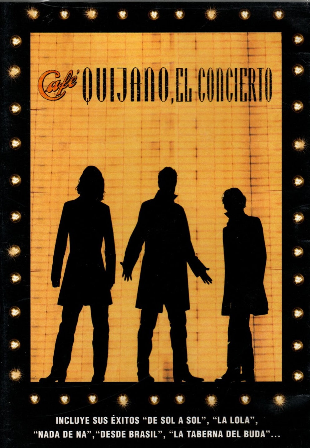 DVD Café Quijano - El concierto