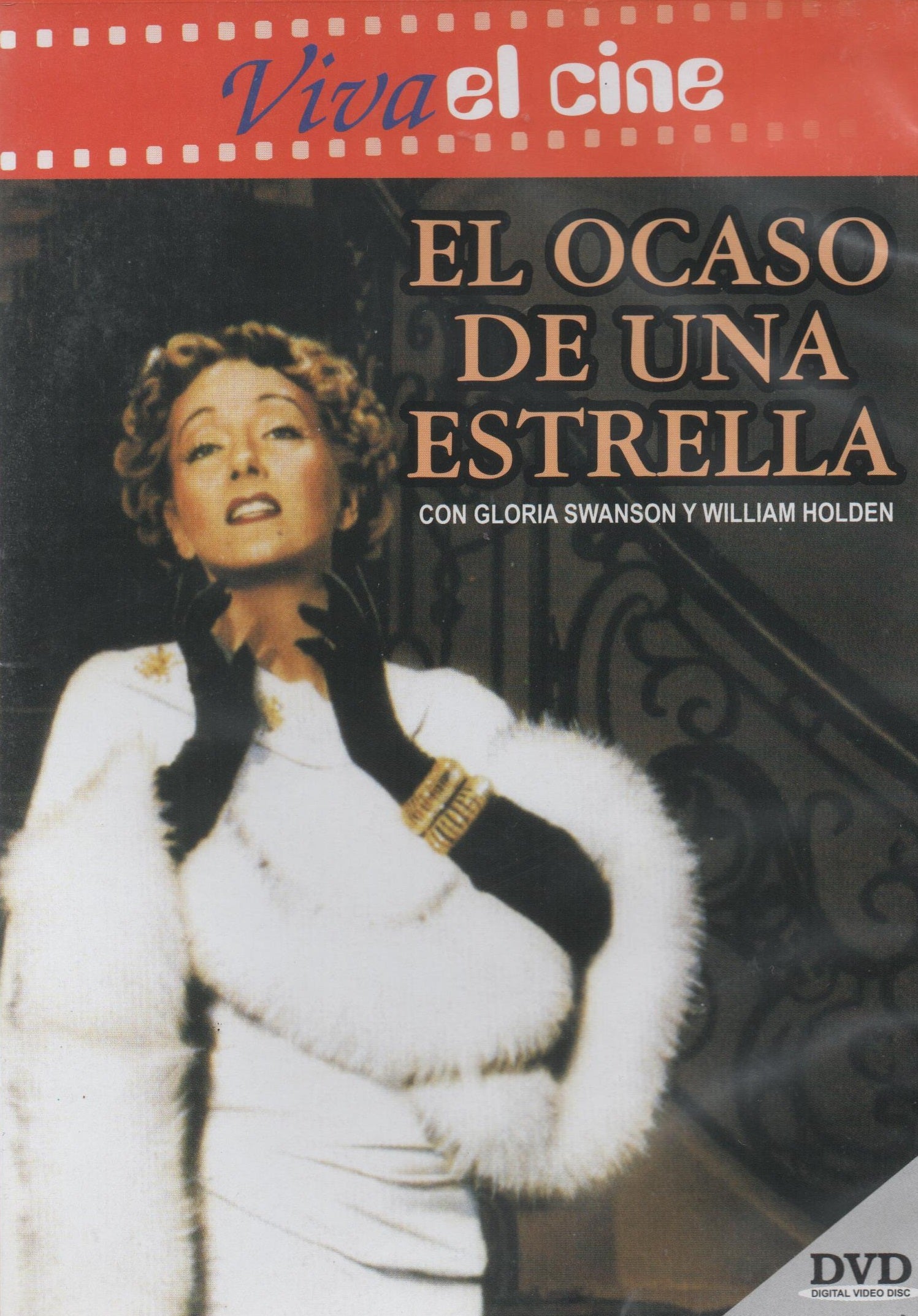 DVD El ocaso de una estrella - Glorioa swanson - William holden