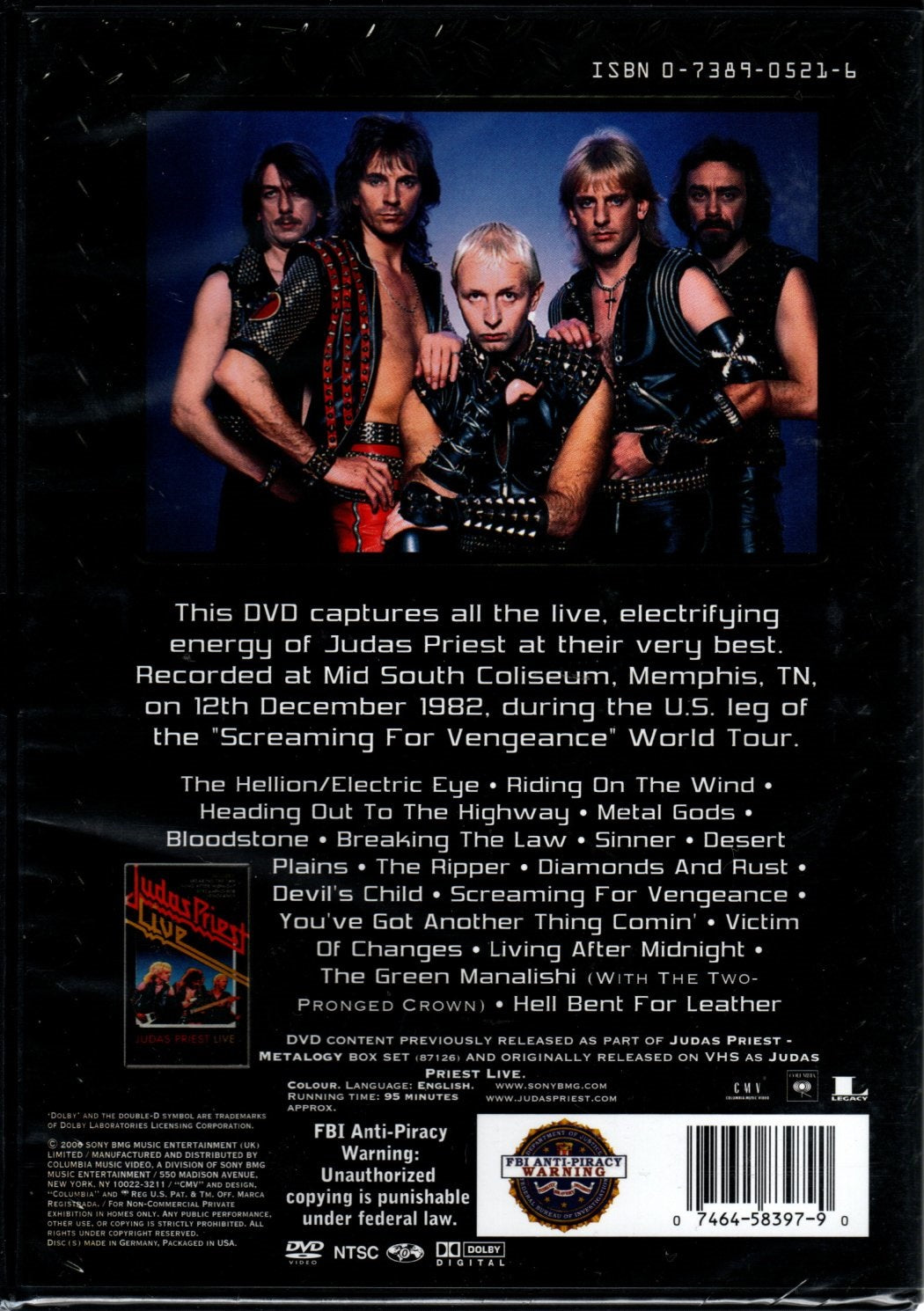 DVD Judas Priest – Live Vengeance '82