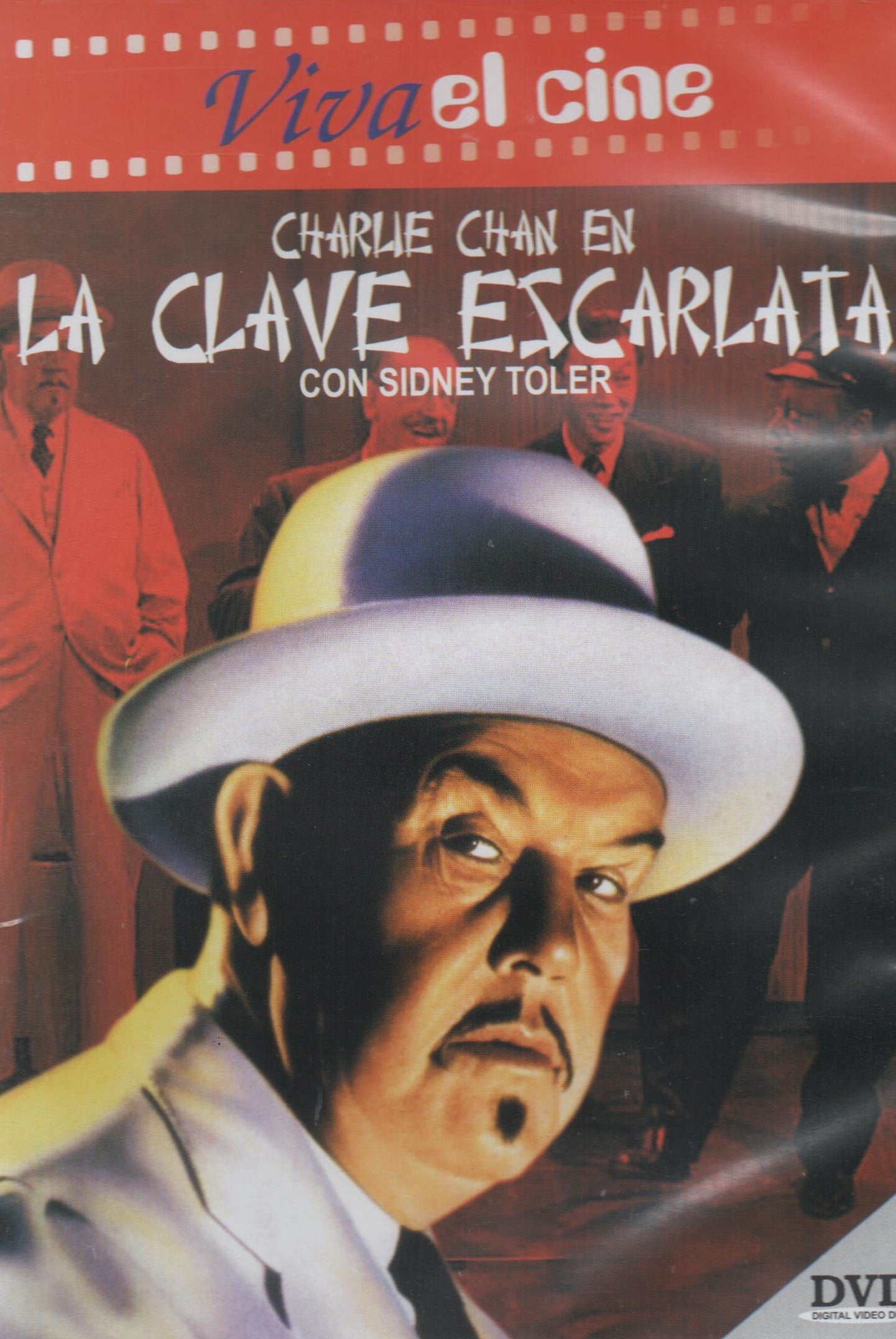 DVD La clave escarlata - Charlie chan - Sidney toler