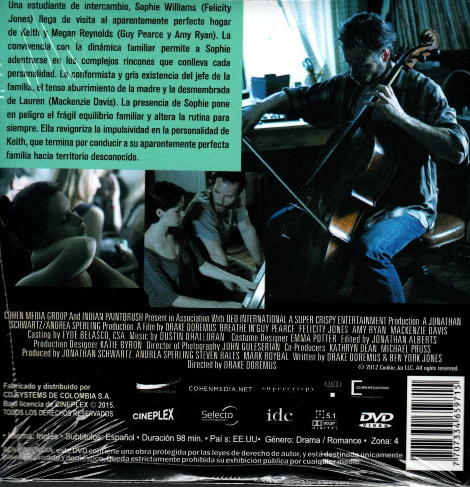 DVD Pasión inocente - Drake Doremus