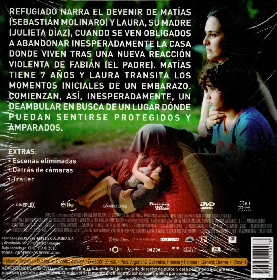 DVD Refugiado - Diego Lerman