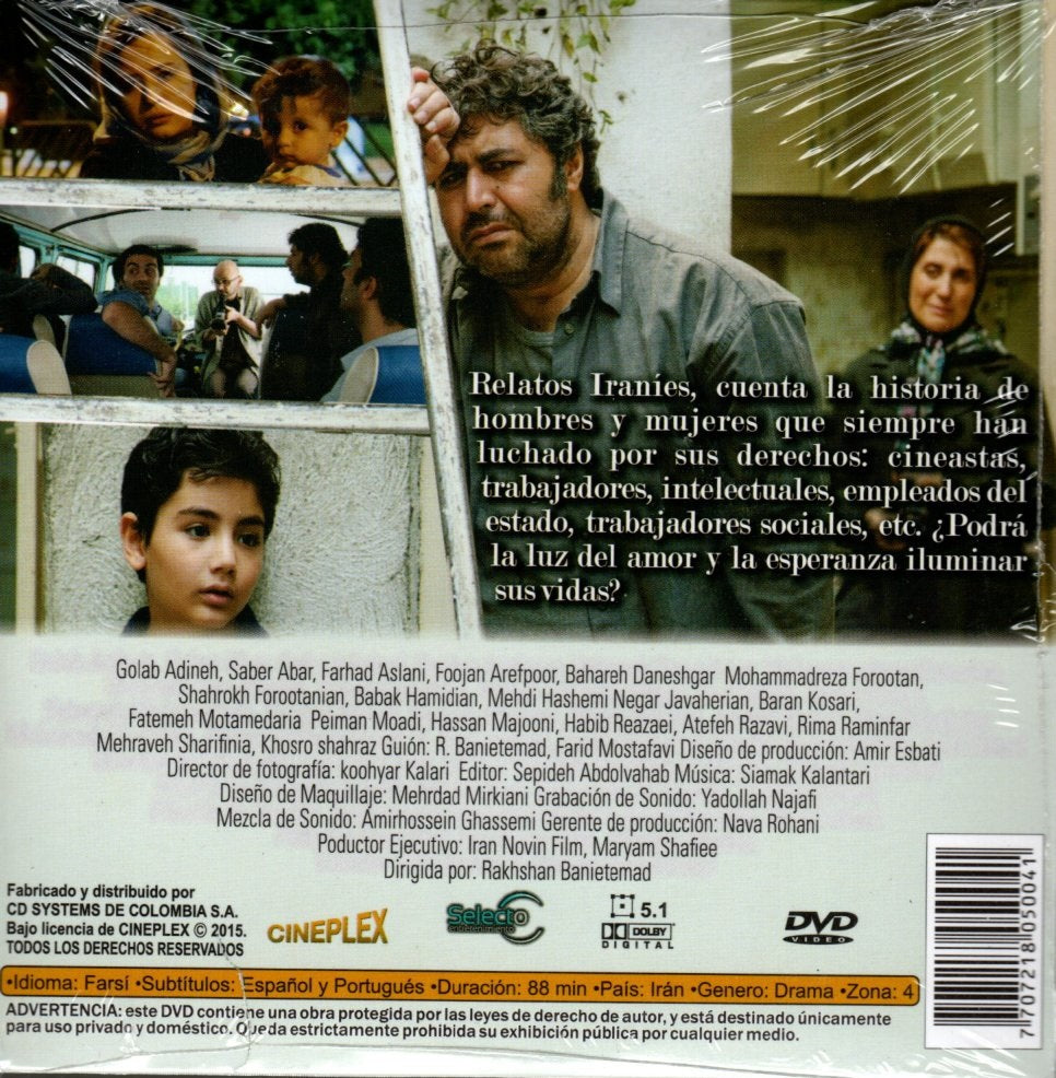 DVD Relatos iraníes - Rakhshan Banietemad