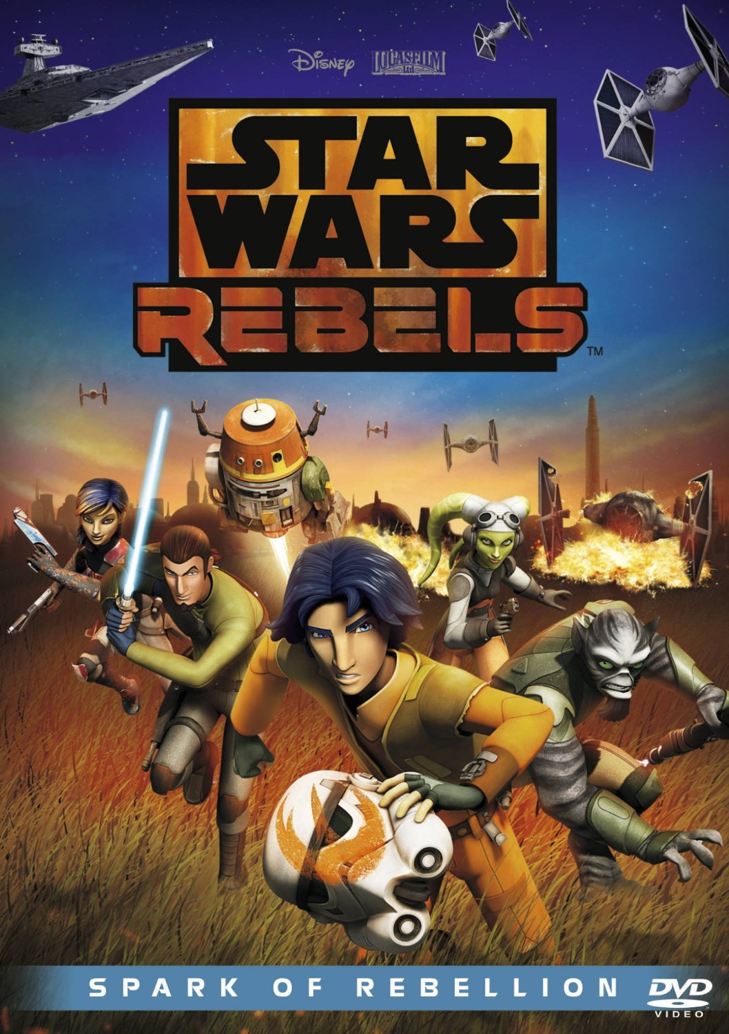 DVD Star Wars -  Rebels la chispa de una rebelión