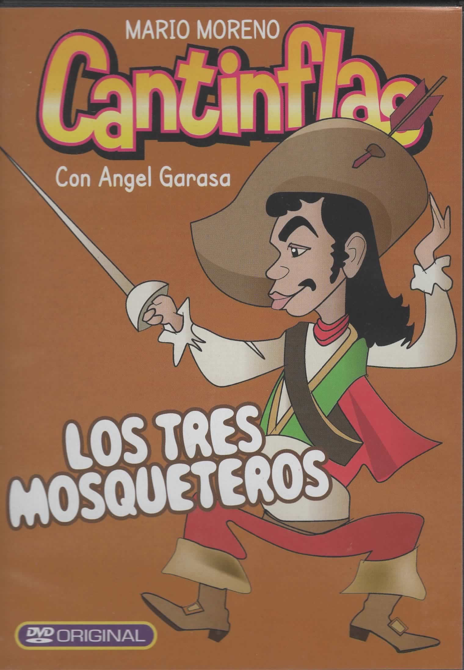 DVD Cantinflas - Los tres mosqueteros