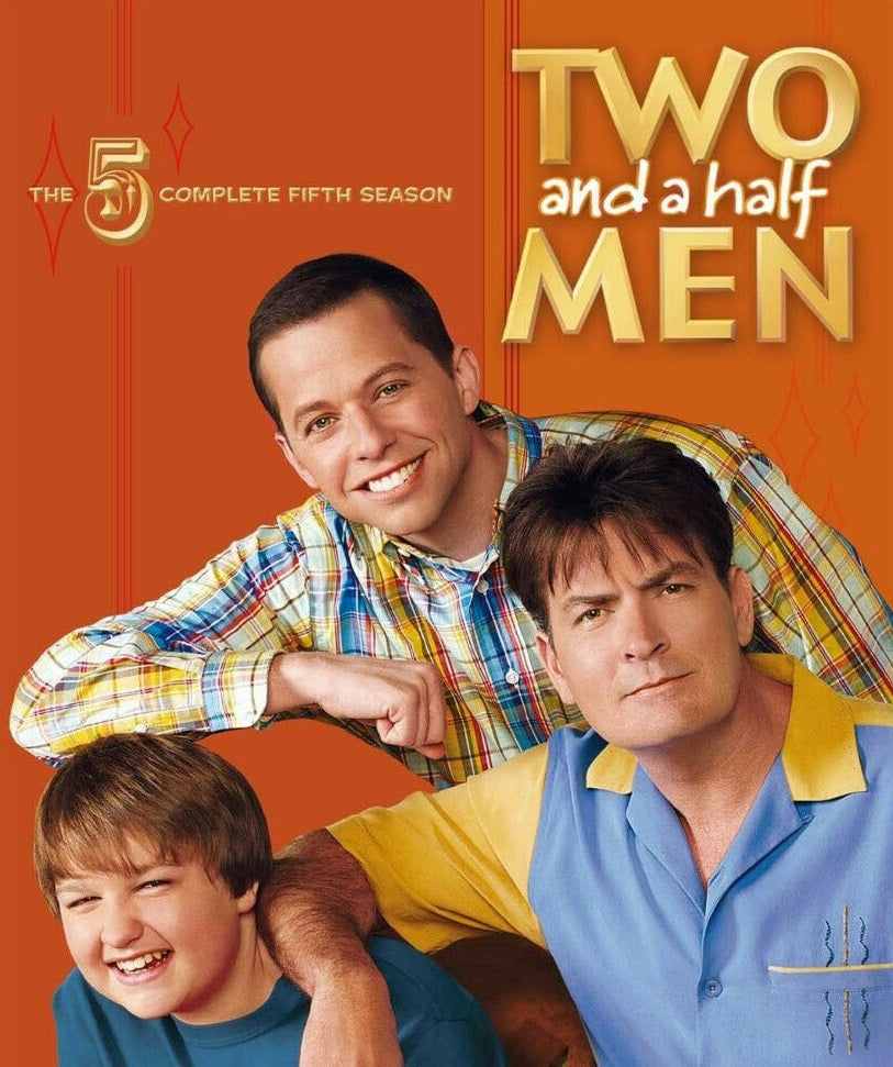 DVD X3 TWO AND A HALF MEN LA 5 TEMPORADA COMPLETA
