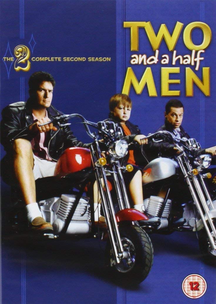 DVD X4 TWO AND A HALF MEN LA 2 TEMPORADA COMPLETA