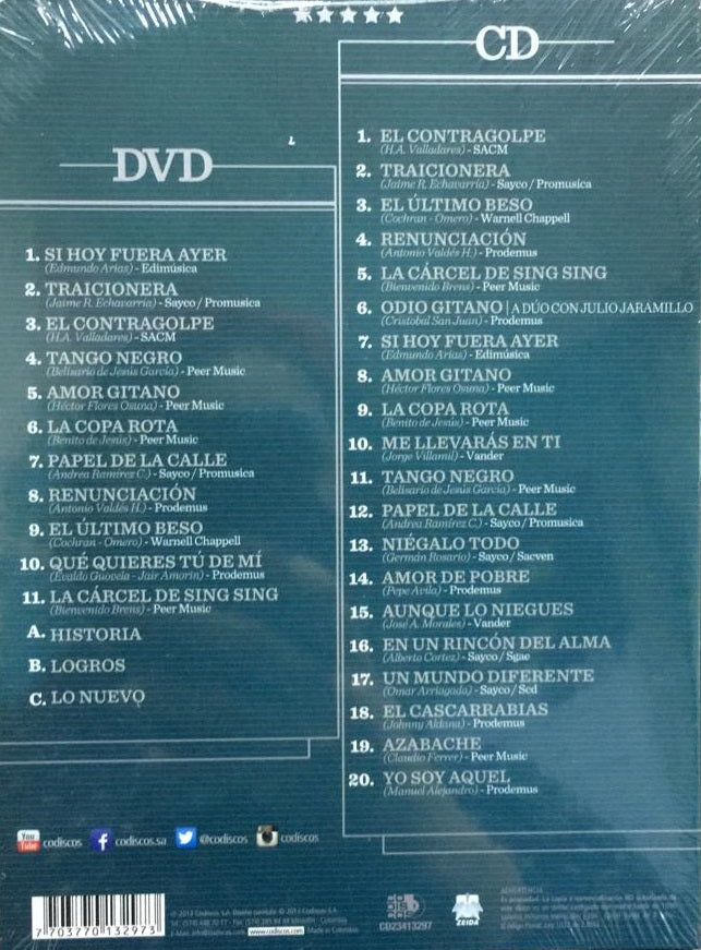 DVD + CD Alci Acosta -Serie platino