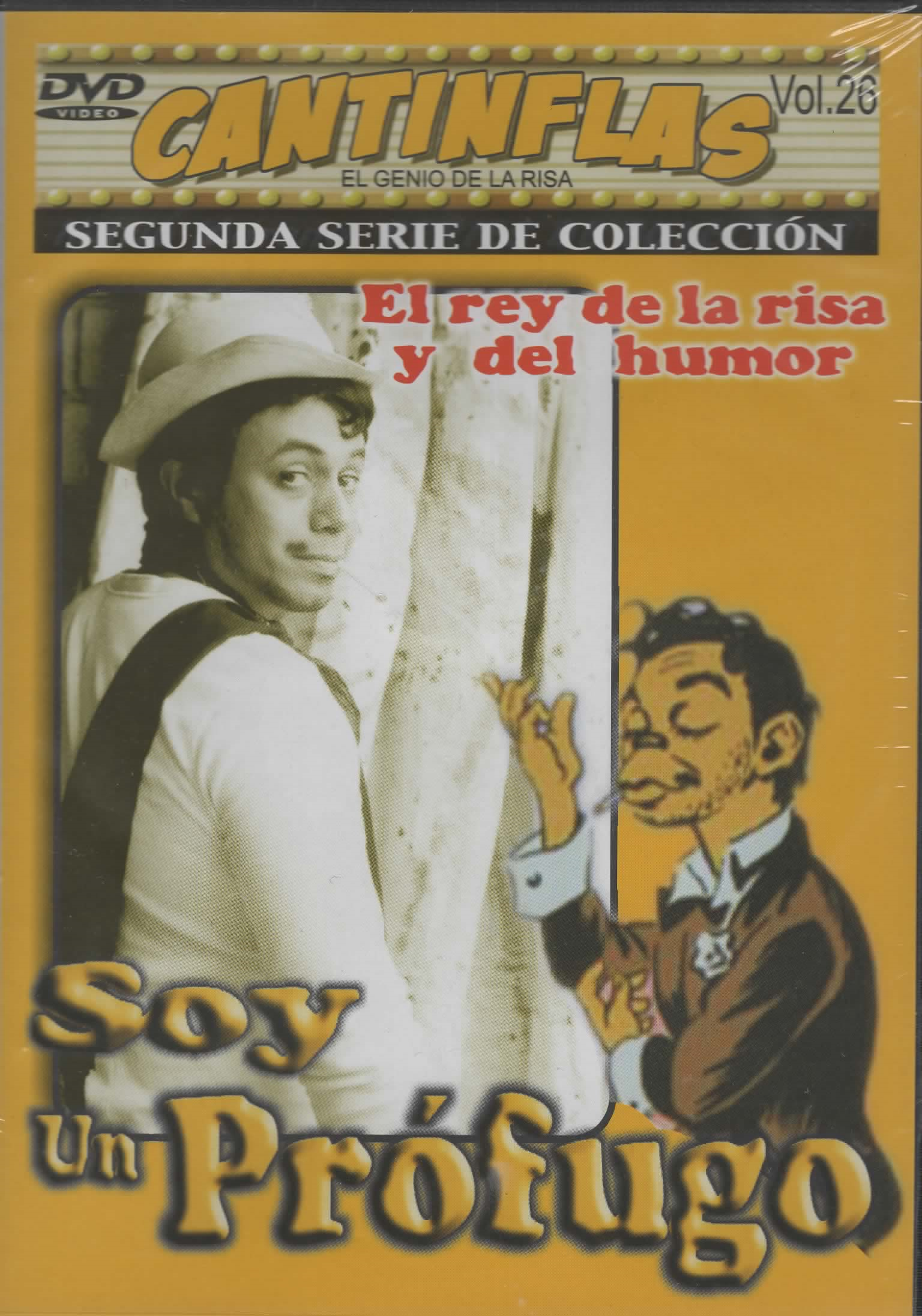 DVD Cantinflas - Soy un prófugo Vol. 26
