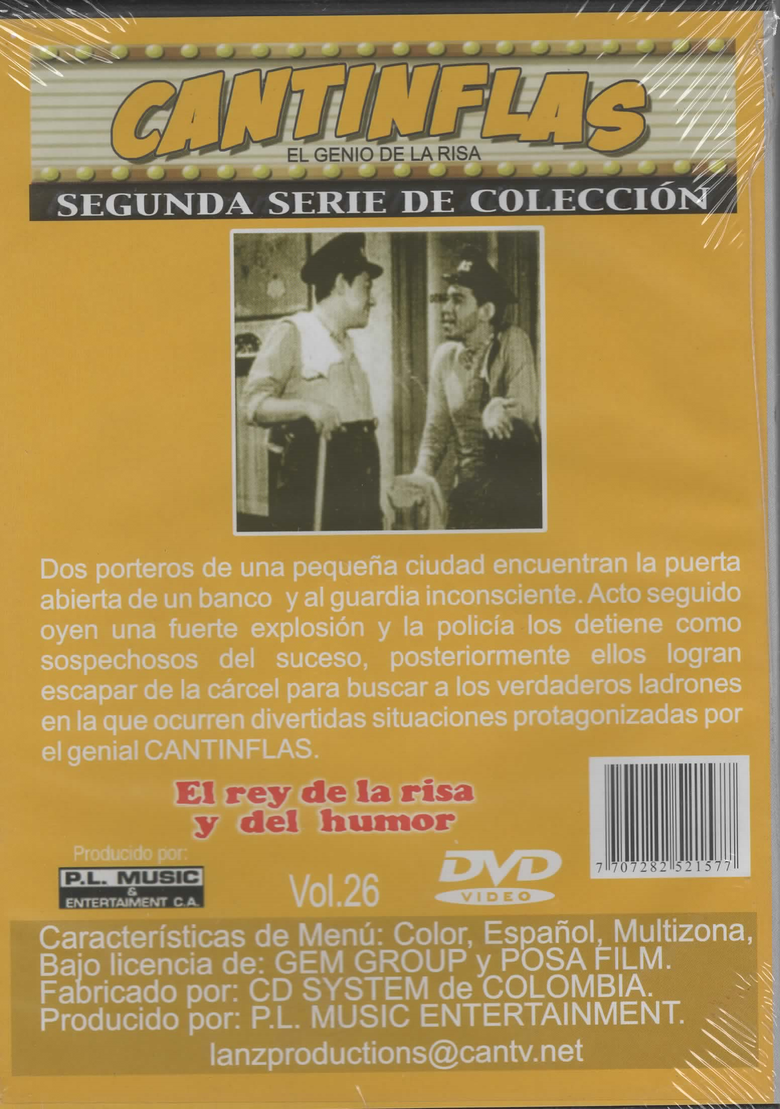 DVD Cantinflas - Soy un prófugo Vol. 26