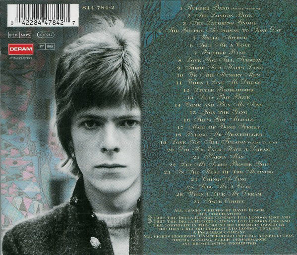 CD David Bowie ‎– The Deram Anthology 1966 - 1968