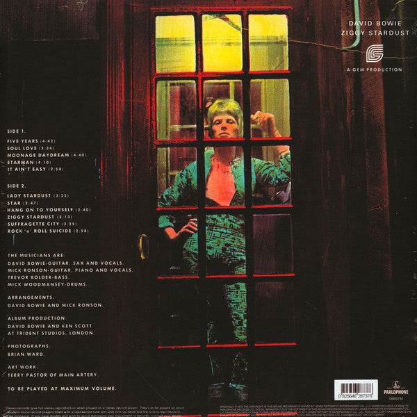 LP David Bowie ‎– The Rise And Fall Of Ziggy Stardust And The Spiders From Mars