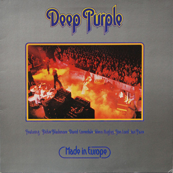 LP Deep Purple ‎– Made In Europe