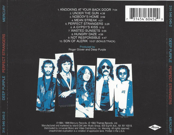 CD Deep Purple – Perfect Strangers