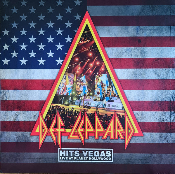 LP X3 Def Leppard ‎– Hits Vegas - Live At Planet Hollywood