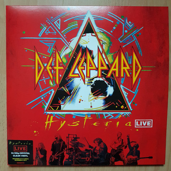 LP X2 Def Leppard ‎– Hysteria Live