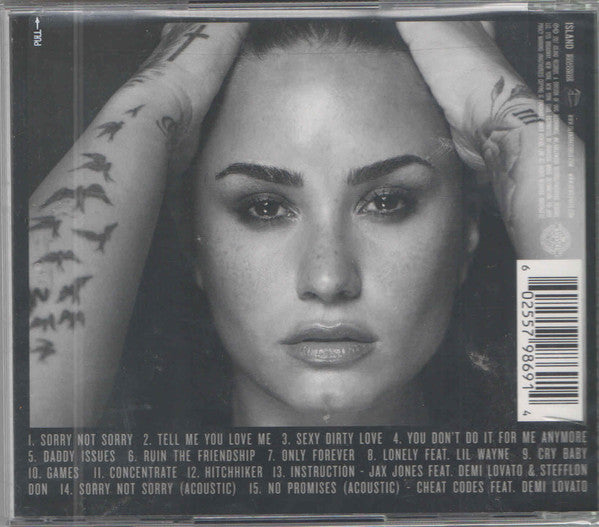 CD Demi Lovato ‎– Tell Me You Love Me