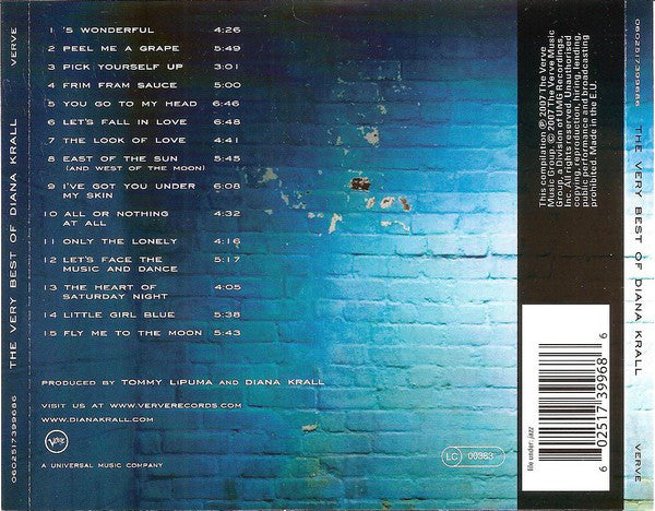CD Diana Krall – The Very Best Of Diana Krall