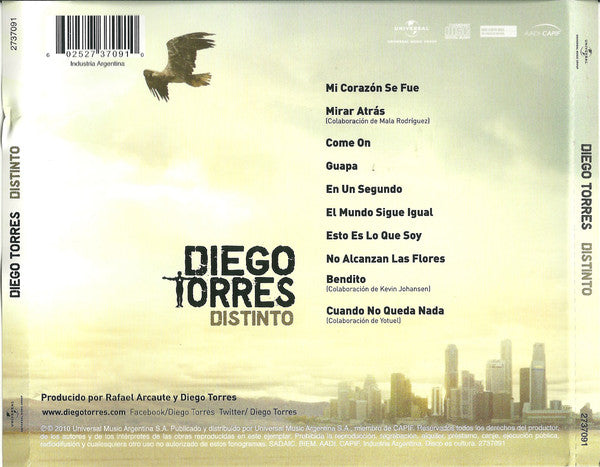 CD Diego Torres  ‎– Distinto