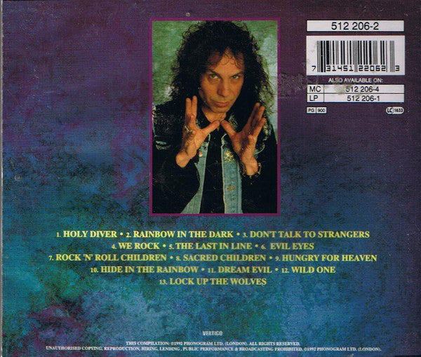 CD Dio  ‎– Diamonds - The Best Of Dio