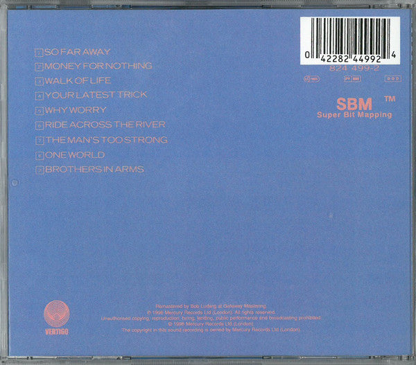 CD Dire Straits ‎– Brothers In Arms