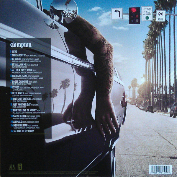 LP Dr. Dre ‎– Compton (A Soundtrack By Dr. Dre)