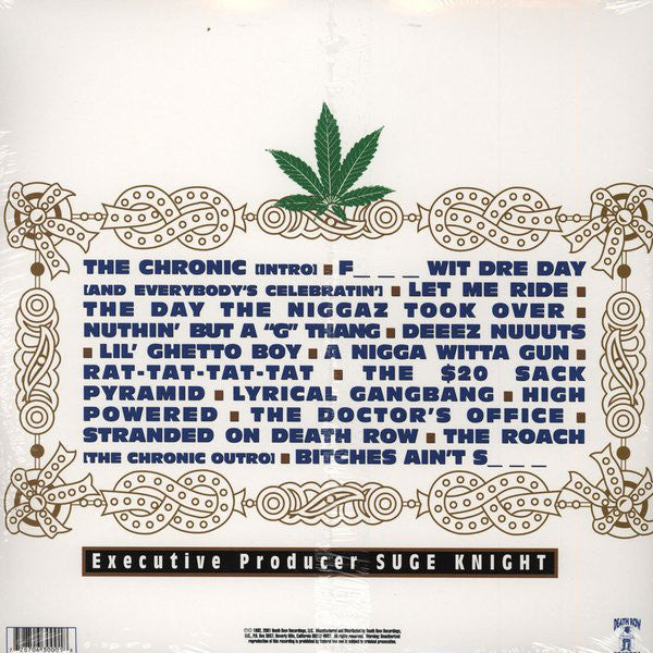 LP x2 Dr. Dre ‎– The Chronic