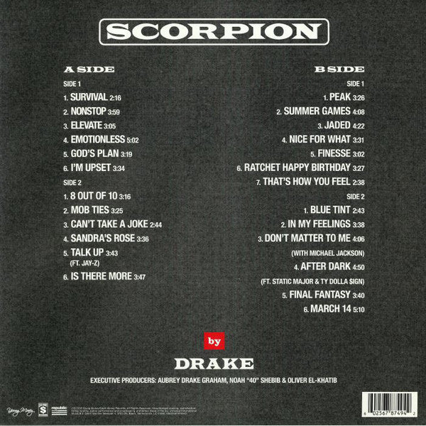 LP Drake ‎– Scorpion