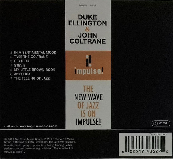 CD Duke Ellington & John Coltrane – Duke Ellington & John Coltrane