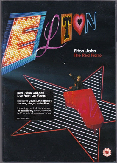 ELTON JOHN ‎– THE RED PIANO / DVD