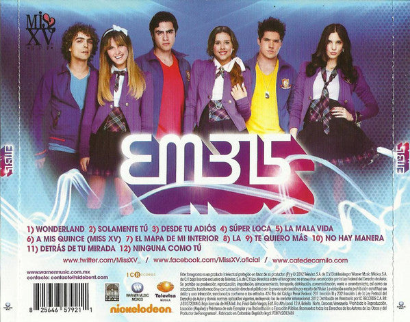 CD EME-15 ‎– Miss XV