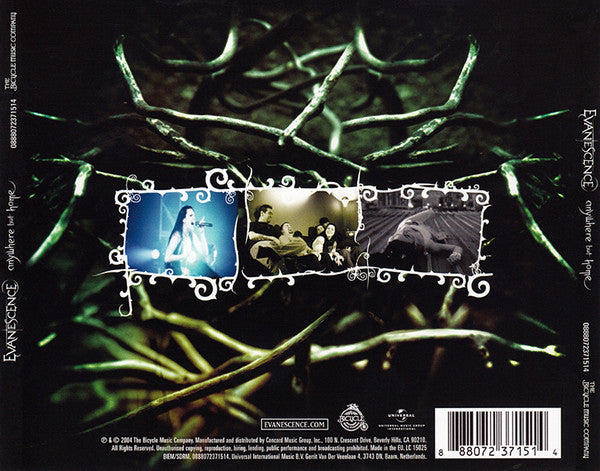 CD Evanescence – Anywhere But Home