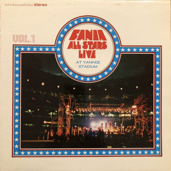 LP Fania All Stars ‎– Live At Yankee Stadium (Vol. 1)