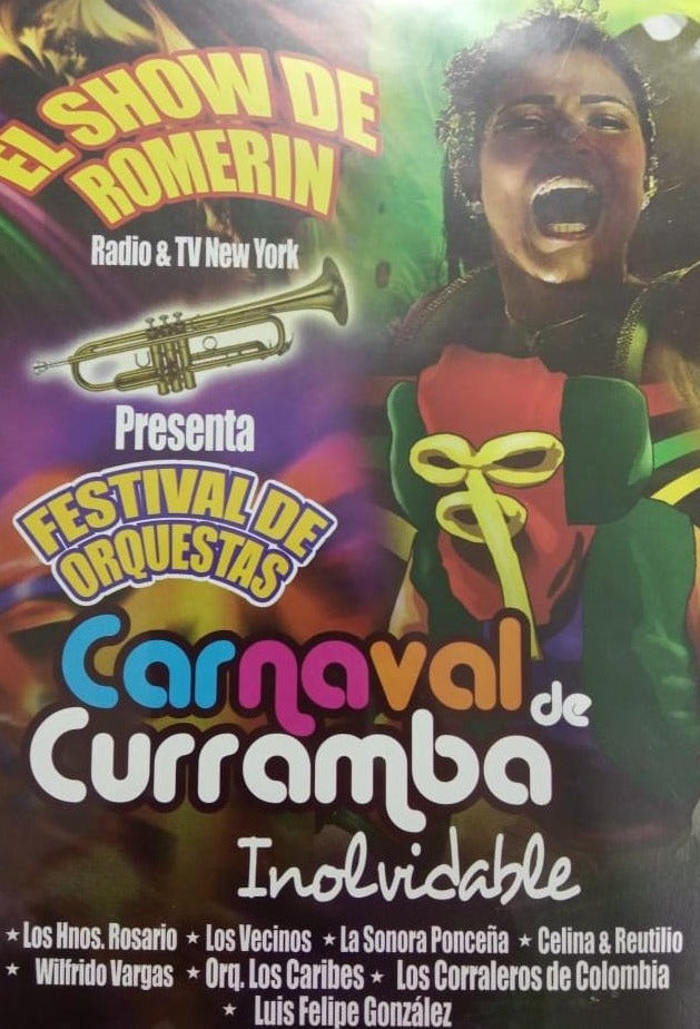 DVD El show de romerin - Festival de orquestas Carnaval de la curramba