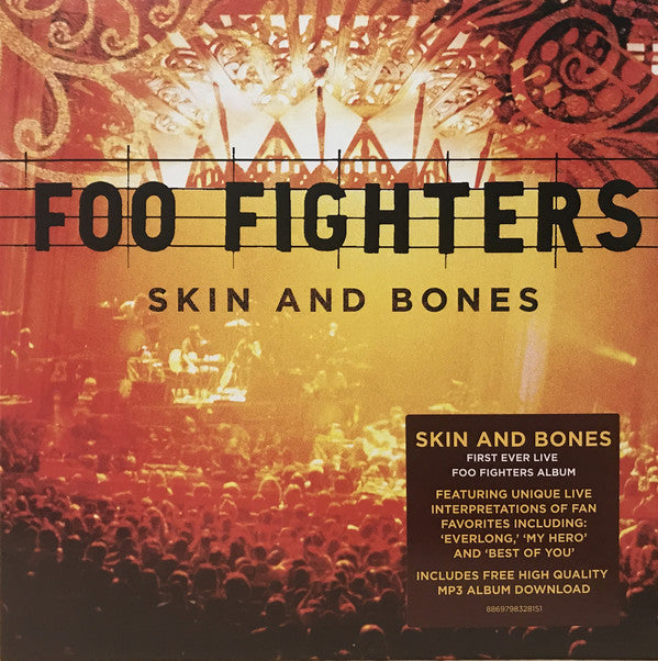 LP Foo Fighters ‎– Skin And Bones