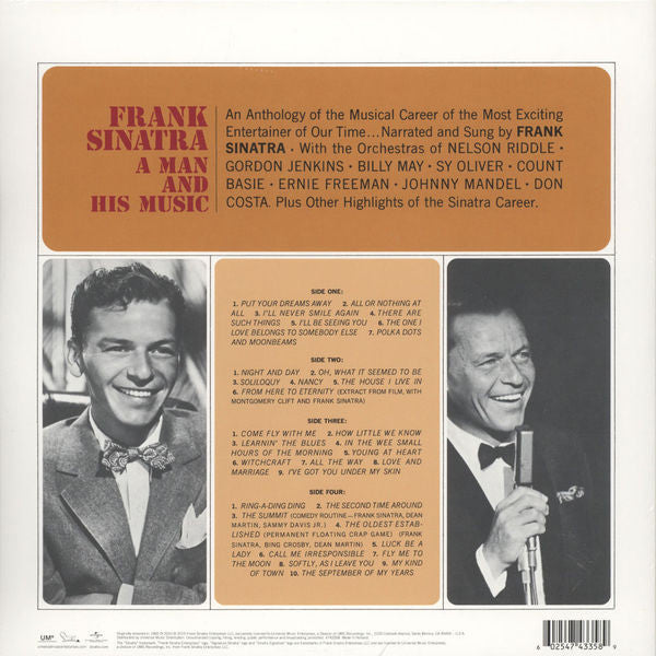 LP x2 Frank Sinatra ‎– A Man And His Music