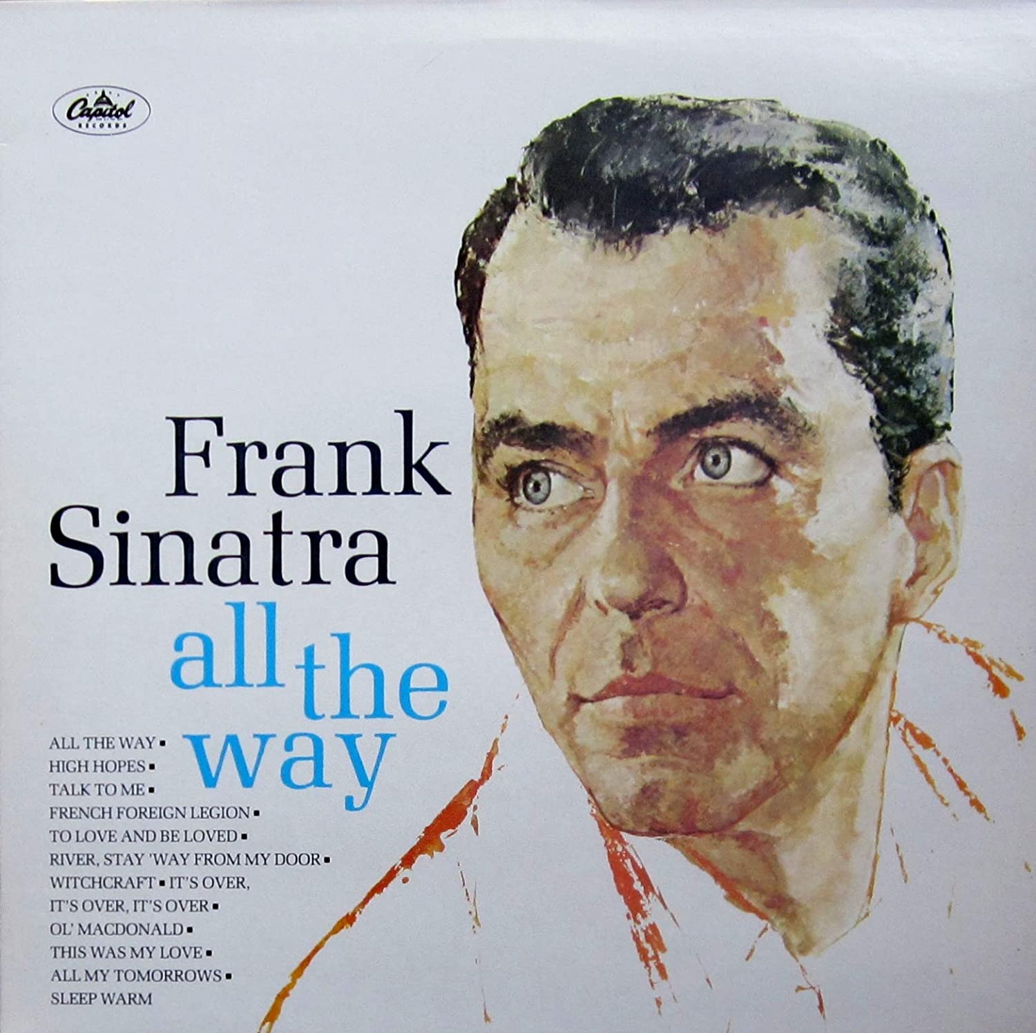LP Frank Sinatra ‎– All The Way