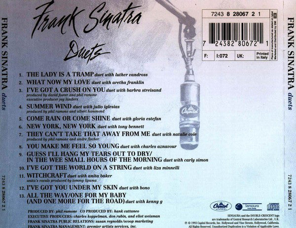 CD Frank sinatra - Duets