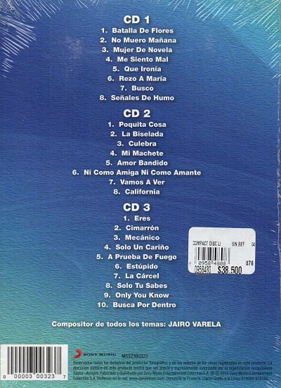 GRUPO NICHE JAIRO VARELA - EL COMPOSITOR / 3CD'S