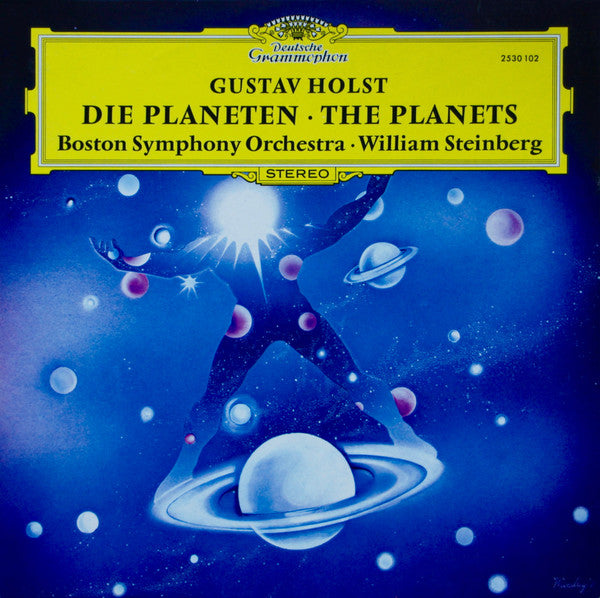 LP Gustav Holst • William Steinberg • Boston Symphony Orchestra ‎– Die Planeten = The Planets