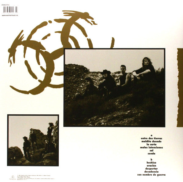 LP Héroes Del Silencio ‎– Senderos De Traición