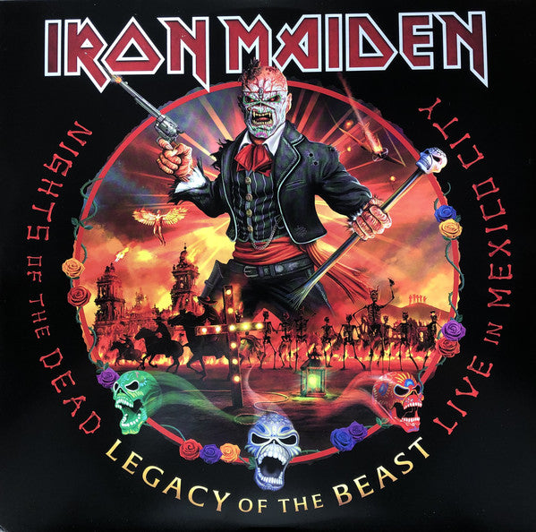 LP X3 Iron Maiden – Nights Of The Dead, Legacy Of The Beast Live In Mexico City