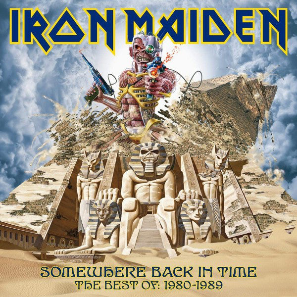 CD Iron Maiden ‎– Somewhere Back In Time - The Best Of: 1980-1989