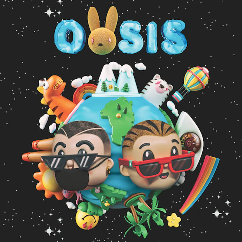 CD J Balvin & Bad Bunny ‎– Oasis